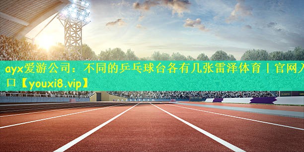 ayx爱游公司：不同的乒乓球台各有几张雷泽体育｜官网入口